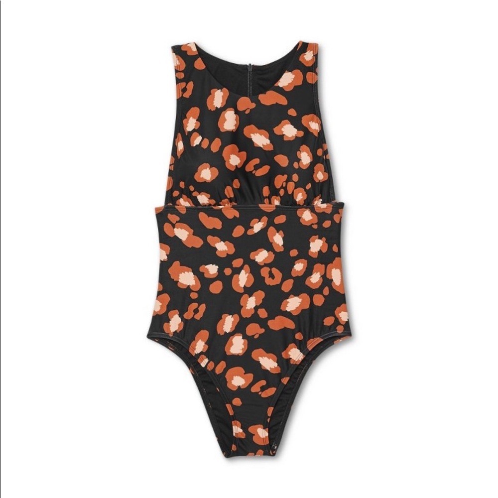 NWT L Black and Tan Woman’s One Piece